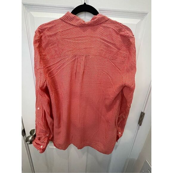 Dalia Collection women’s long sleeve blouse XL. NWT - Picture 2 of 6